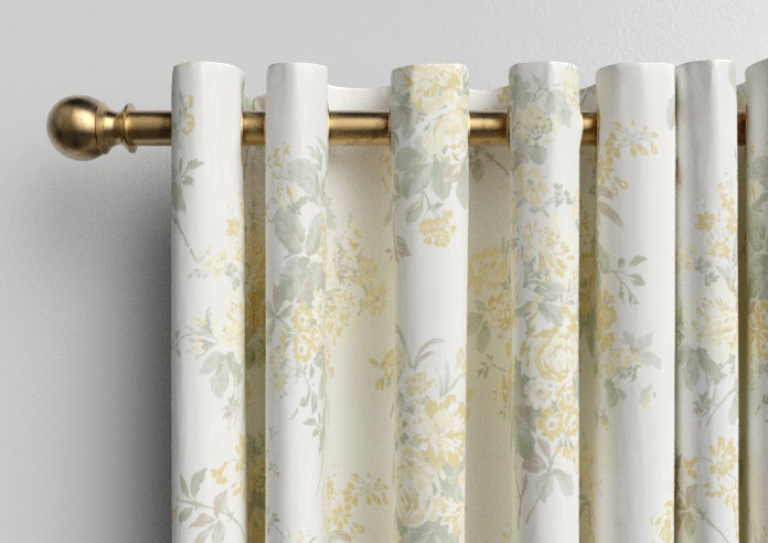 Shabby Chic by Rachel Ashwell Rose Chintz, Yellow - Made to Measure Curtains - Image 12